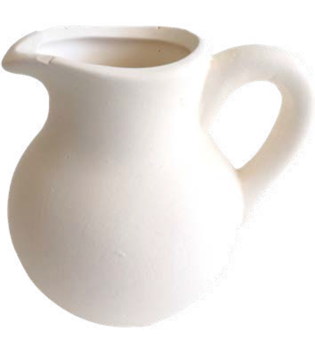 כד שמן קלאסי לבן 7.5 ס