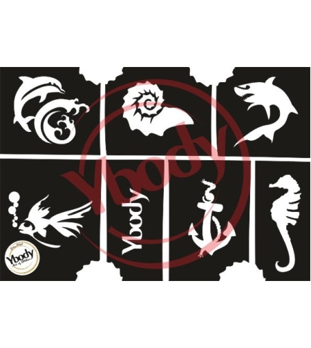 שבלונה לקעקועים  ים