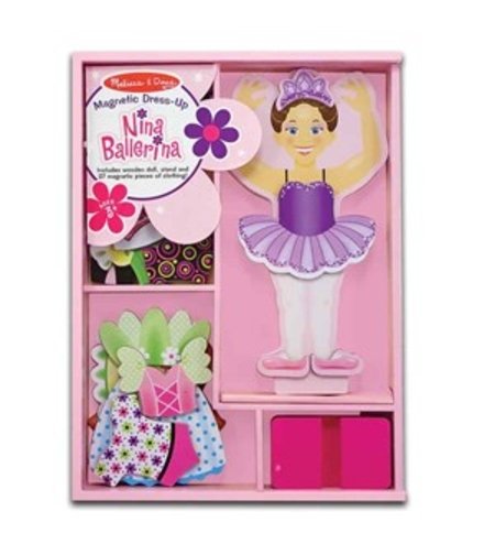 מליסה ודאג סט הלבשה מגנטי נינה בלרינה