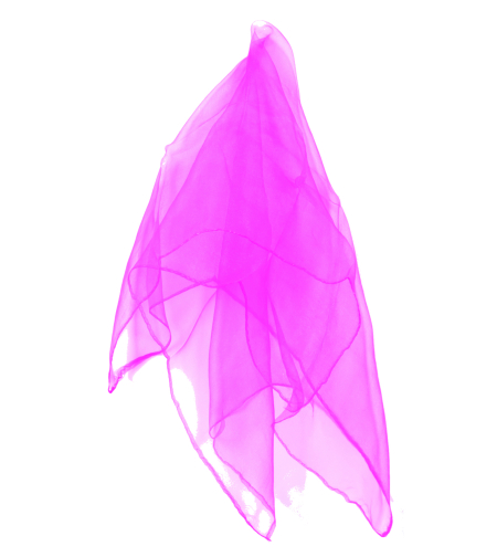 מטפחת משי ורוד כהה