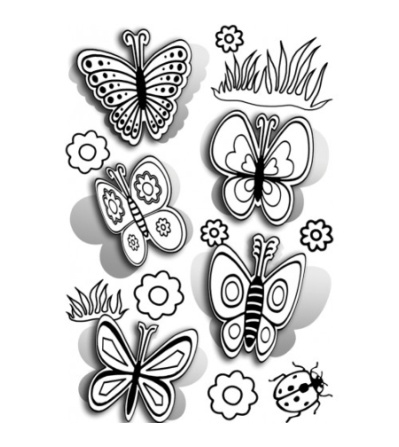 יצירה פרפרים בשדה 1/36 GL