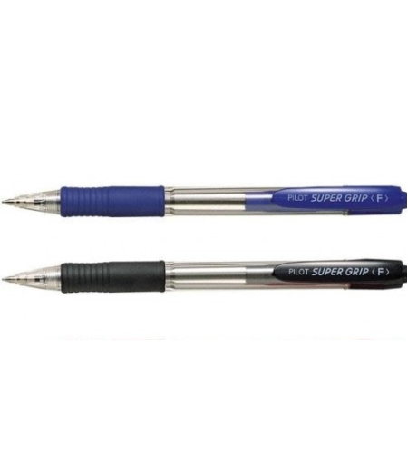 PILOT עט כדורי סופר גריפ F דק