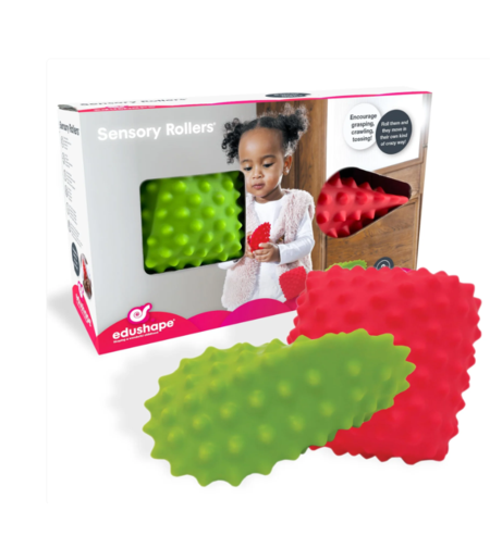 כדורי תחושה  זיזים - 2 רולים חושיים