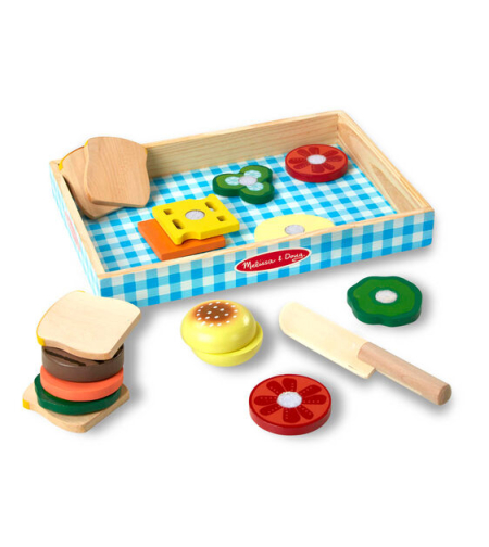 מליסה ודאג סט סנדביצ'ים עץ