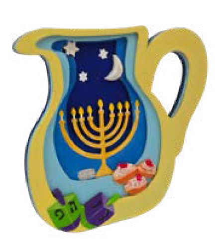 תמונת עומק כד חנוכה