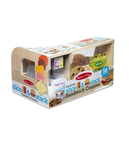 מליסה ודאג דוכן כריכים מעץ