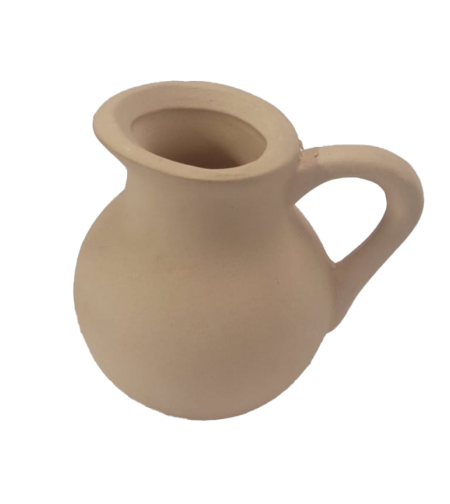 כד חנוכה מחרס ידית אחת