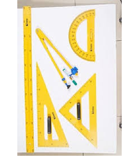 לינרו סט הנדסה ללוח כיתה 5 חלקים