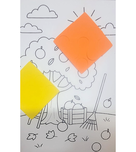 עונת הקטיף - ערכת יצירה והמחשה 20 יח'