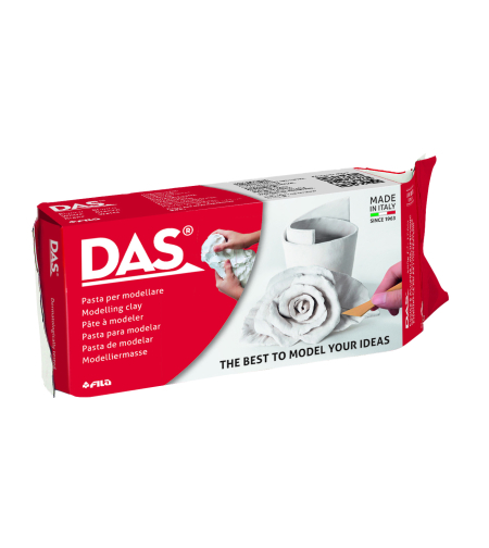 דאס לבן חימר מתייבש באוויר חצי קילו