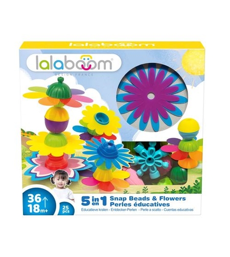 חרוזי התפתחות ופרחים lalaboom