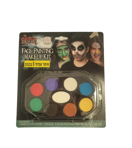 איפור מקצועי 8 צבעים