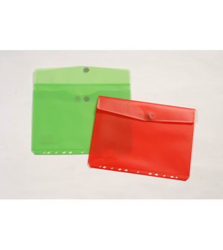 מעטפה 2 כיס +חורים אפקי