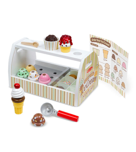 מליסה ודאג דוכן גלידה מעץ