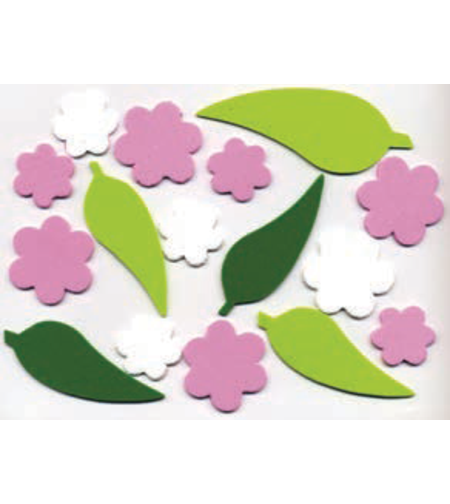 גזירות סול פרחים ועלים