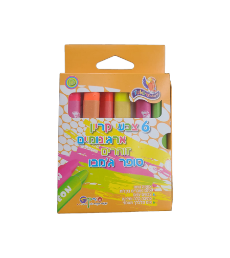 צבעי שעווה תוכי זוהר