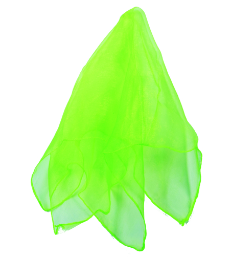 מטפחת משי ירוקה