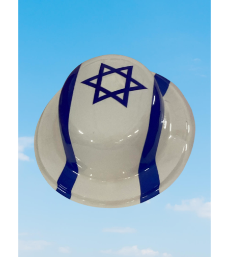 כובע פלסטיק דגל ישראל