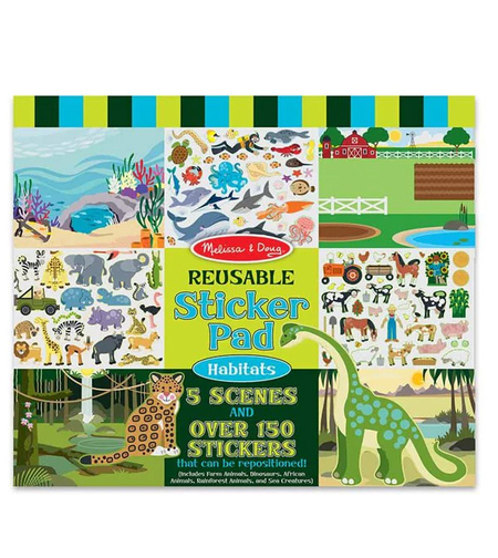 מליסה ודאג חוברת מדבקות גידול חיות