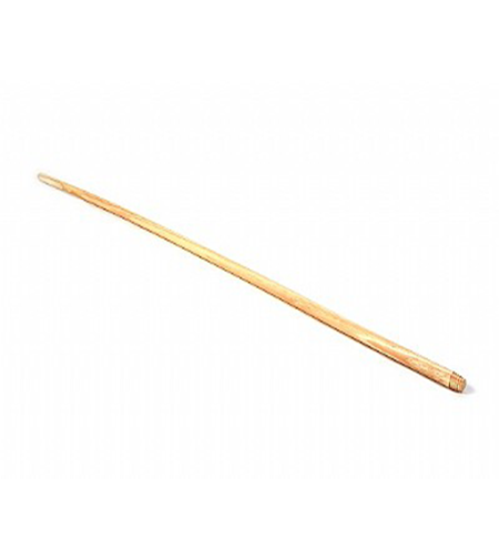 מקל עץ למטטא עם הברגה 1.5 מ'