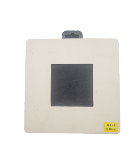 דיקט עץ מסגרת ריבוע