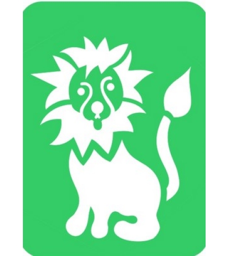 שבלונה בודדת 15*20 אריה