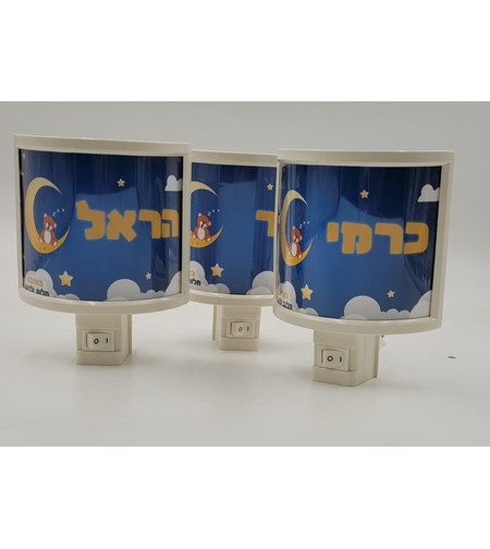 מנורת לילה עם תמונה