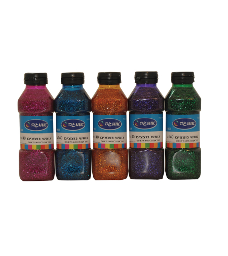 גואש נוצצים בשרינק 5*140 גרם