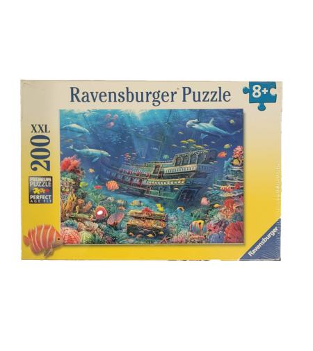 פאזל 200 חלקים ספינה במצולות הים