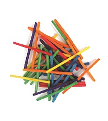 גפרורי עץ צבעוני כ- 100 יח'