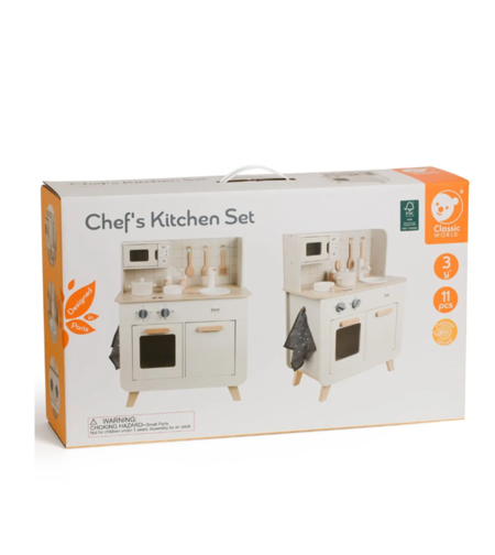 מטבח שף מעץ