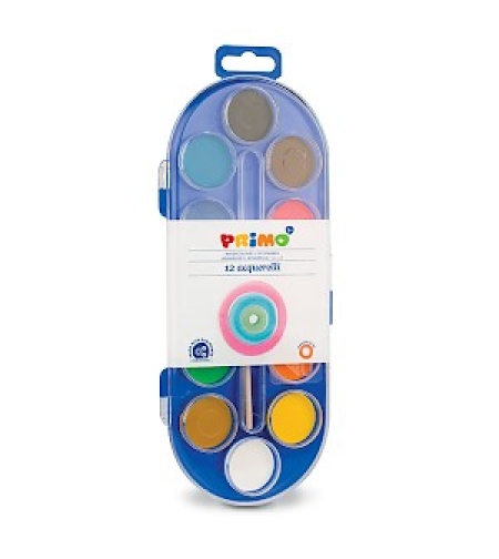 צבעי מים 12 יחידות 30 מ'מ