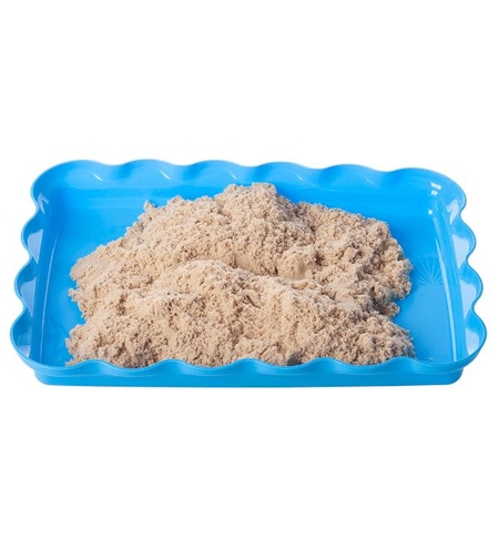 מגש לחול קינטי כחול