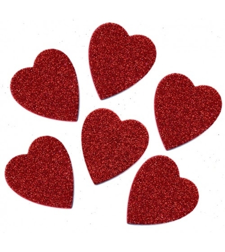 לבבות סול נצנץ אדום GL