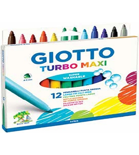 טושים ג'יאוטו טורבו מקסי 12 יח'