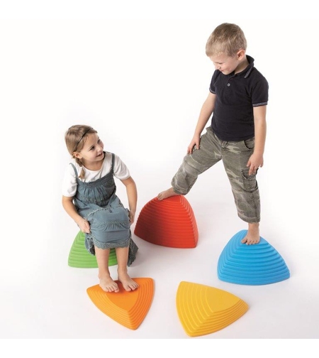 שיווי משקל - אבני נהר 9 חלקים