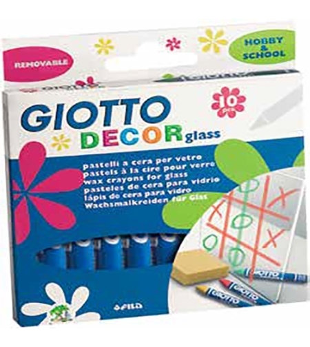 טושים ג'יאוטו דקור לזכוכית 10 יח'