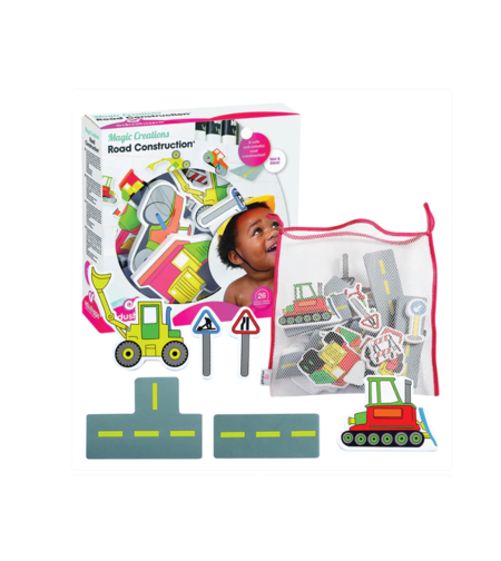 משחק אמבטיה בונים בכביש