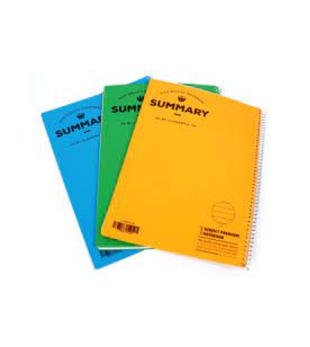 סט 3 מחברות ספירלה נושא 1 שורה