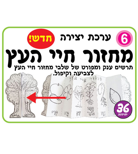 ערכת יצירה מחזור חיי העץ