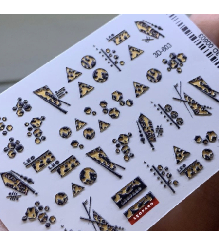 מנומר תלת מימד 3D603