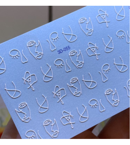 פרצופים שחור/לבן/כסף/זהב