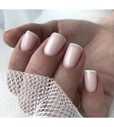 Rock nail top pearl 