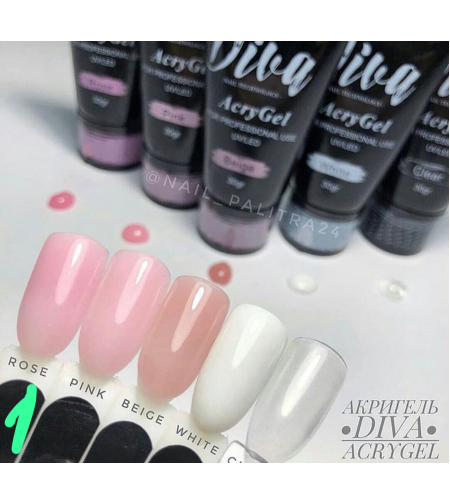 Diva acrygel - rose
