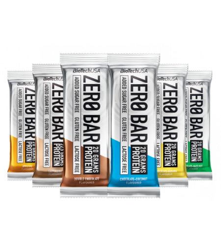 חטיף חלבון - Zero Bar - Biotech USA