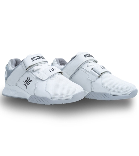 נעלי הרמת משקולות - Ronin - לבן