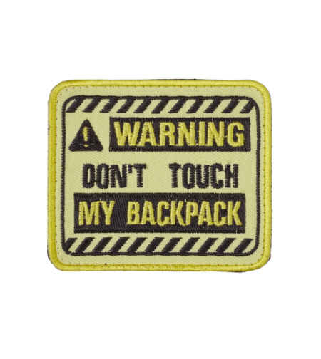 פאץ׳ Don't Touch My Backpack