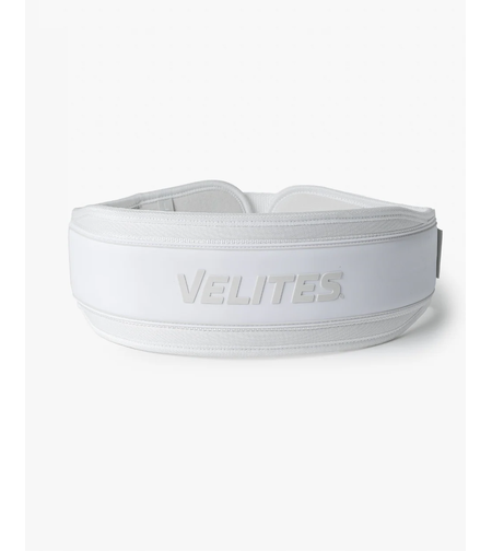חגורה להרמת משקולות VELITES - לבן- הזמנה מוקדמת - הפצה מ-15.12