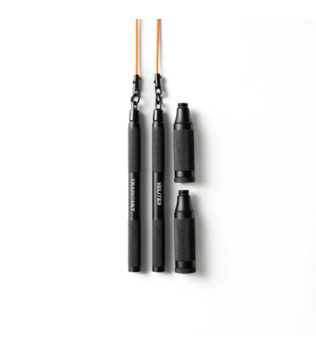 חבל קפיצה מודולרי - Cyclone - שחור - מהדורת TrainCult