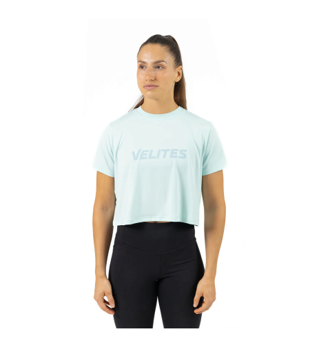 חולצת Velites HOLO Crop ירוק בהיר